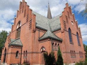 Høvik kirke sommer