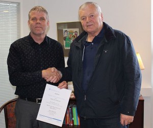 Kristján og Bjarni í april 2016b